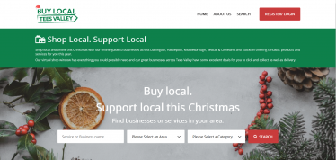 Buy Local Tees Valley Christmas