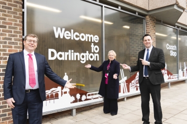 Mayor welcomes department of trade relocation to darlington
