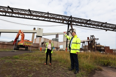 Historic Day For Teesside As Demolition Work Begins On Iconic Redcar Blast Furnace
